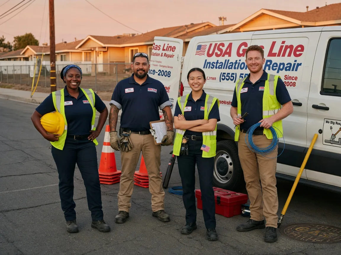 Gas Line Installation company in Dendron, VA